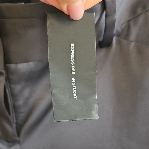 Express Men's Slate Gray Dress Pants - Picture 4 of 6